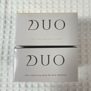 デュオ(DUO)の【2個セット】DUOクレンジングバーム クリア&ブラックリペア(クレンジング/メイク落とし)