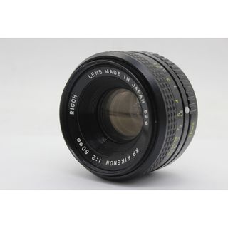 【返品保証】 【和製ズミクロン】リコー Ricoh XR RIKENON 50mm F2 レンズ  s9767(レンズ(単焦点))