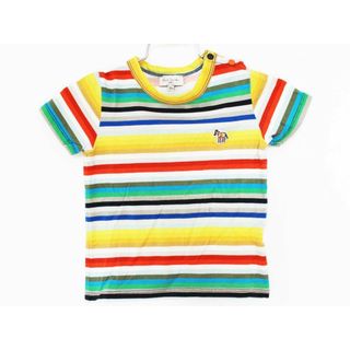 ポールスミス(Paul Smith)の【夏物 新入荷!】[ポールスミス/Paul Smith]85cm 半袖Tシャツ/半袖カットソー 黄色×マルチカラー【中古】子供服 キッズ kids ベビー服 baby 男の子 女の子 夏 tops 914042(Ｔシャツ)