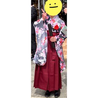 袴　小学生　卒業式(和服/着物)