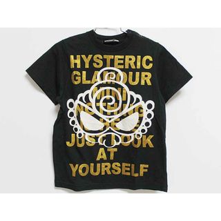 ヒステリックミニ(HYSTERIC MINI)の【夏物 新入荷!】‡ヒステリックミニ/HYSTERIC MINI‡90cm ビック半袖Tシャツ/半袖カットソー 黒系【中古】子供服 キッズ kids ベビー服 baby 男の子 女の子 夏 tops 324042(Ｔシャツ)