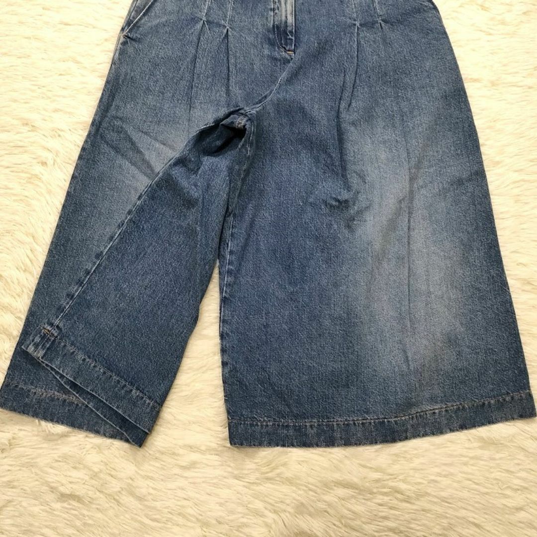 Pt(ピーティ)の未使用 PT TORINO DENIM ピーティートリノデニム ガウチョパンツ レディースのパンツ(バギーパンツ)の商品写真