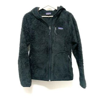 パタゴニア(patagonia)のPatagonia(パタゴニア) ブルゾン サイズS メンズ美品  - 黒 長袖/ジップアップ/秋/冬(ブルゾン)