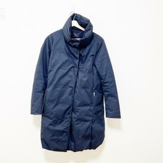 ウールリッチ(WOOLRICH)のWOOLRICH(ウールリッチ) ダウンコート サイズS レディース美品  - ネイビー 長袖/ラビット(ラパン)/冬(ダウンコート)