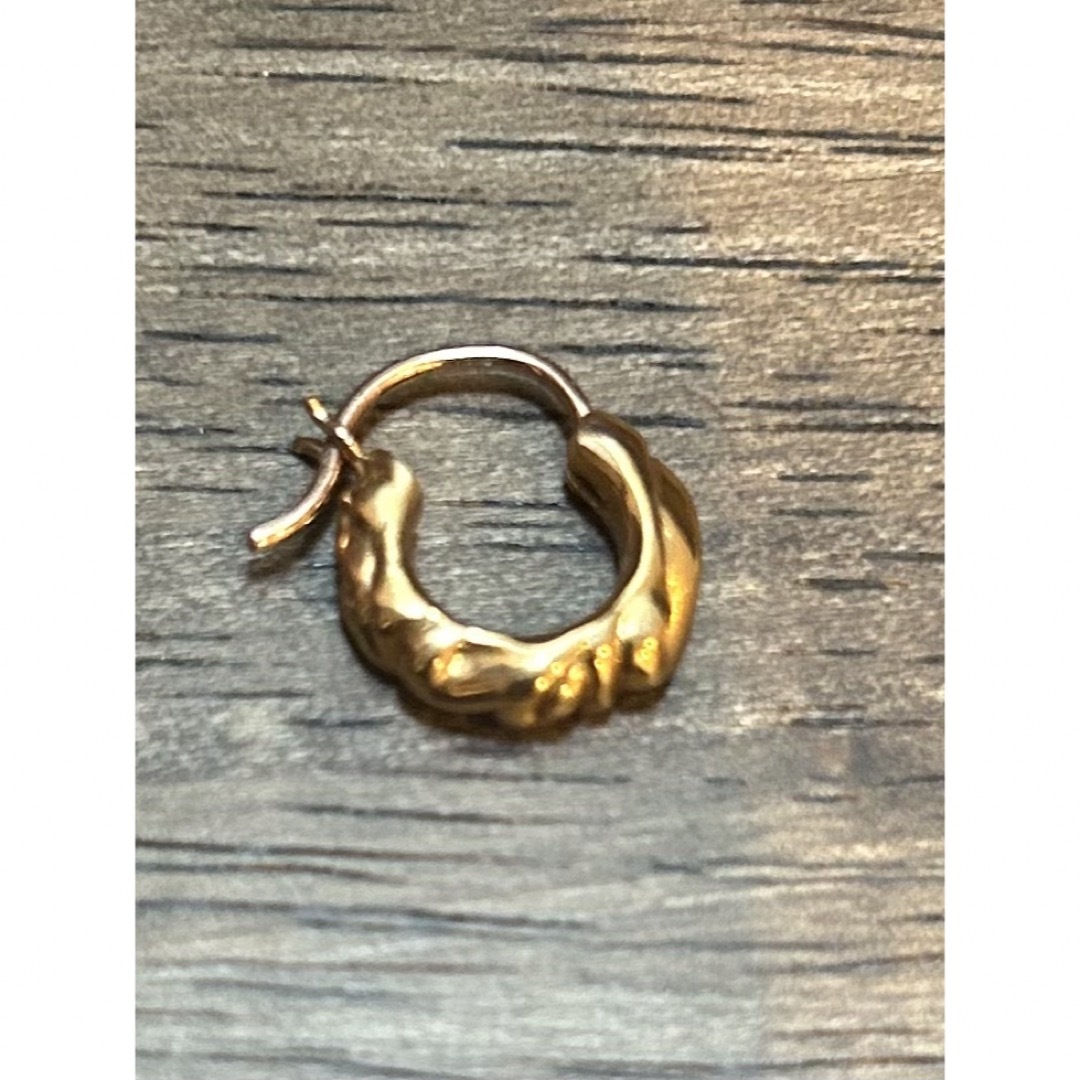 クロムハーツ 22k タイニースクロールフープピアス Chrome Hearts クロムハーツ 22k タイニースクロールフープピアス Chrome Hearts