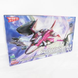 はせがわ - Sv-262Ba ドラケンIII ミラージュ機 w/リル・ドラケン “劇場版マクロス△” 激情のワルキューレ 1/72 未組立品 ハセガワ プラモデル 美品