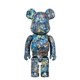 BE@RBRICK - BE@RBRICK Jackson Pollock CHROME 1000％