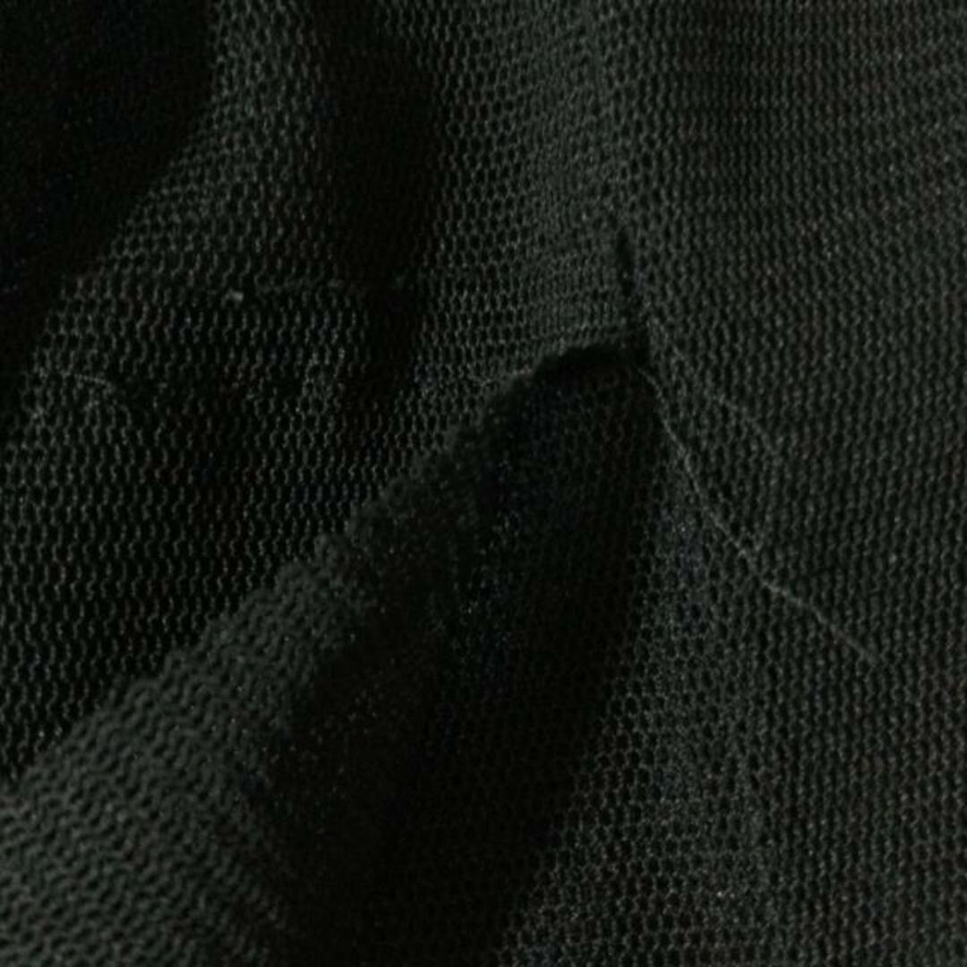 VIVIENNE TAM(ヴィヴィアンタム)のVIVIENNE TAM(ヴィヴィアンタム) スカート サイズ0 XS レディース - 黒 ひざ丈/フリル レディースのスカート(その他)の商品写真
