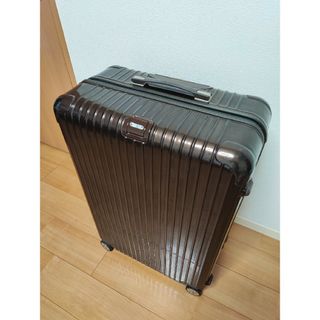 リモワ(RIMOWA)の廃盤　リモワ872.77　サルサデラックス　4輪104L　ブラウン(スーツケース/キャリーバッグ)