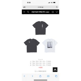 ネイバーフッド(NEIGHBORHOOD)の新品未開封 neighborhood SRL ISETAN POPUP 限定(Tシャツ/カットソー(半袖/袖なし))