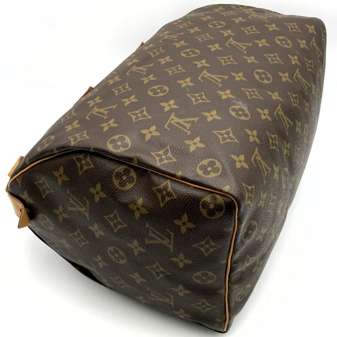 LOUIS VUITTON(ルイヴィトン)のLOUIS VUITTON ルイ・ヴィトン M41107 スピーディ35 ボストンバッグ ハンドバッグ ミニボストン ブラウン モノグラムキャンバス レディース 【中古】 レディースのバッグ(ボストンバッグ)の商品写真