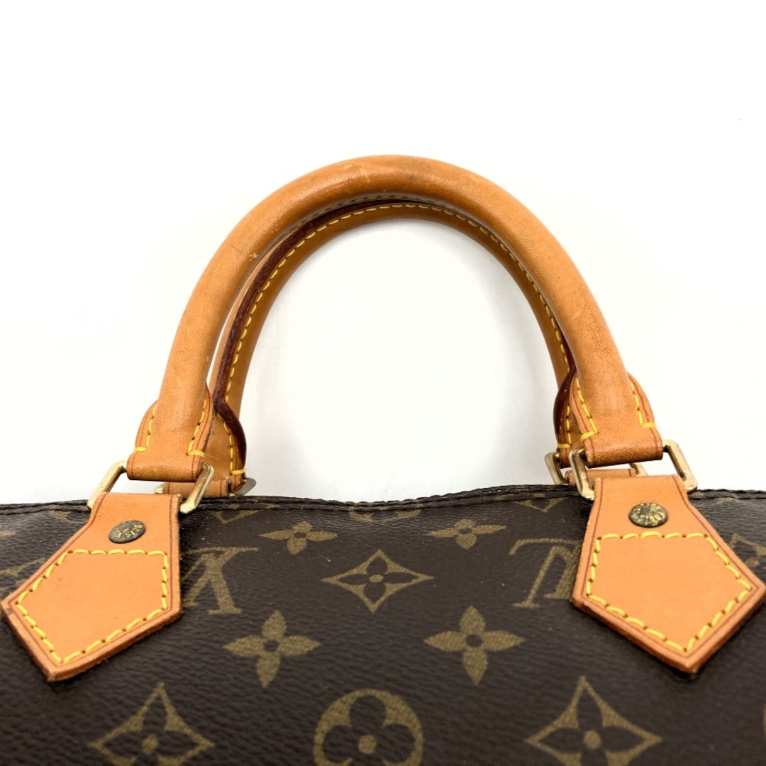 LOUIS VUITTON(ルイヴィトン)のLOUIS VUITTON ルイ・ヴィトン M41107 スピーディ35 ボストンバッグ ハンドバッグ ミニボストン ブラウン モノグラムキャンバス レディース 【中古】 レディースのバッグ(ボストンバッグ)の商品写真