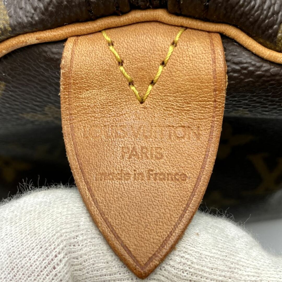 LOUIS VUITTON(ルイヴィトン)のLOUIS VUITTON ルイ・ヴィトン M41107 スピーディ35 ボストンバッグ ハンドバッグ ミニボストン ブラウン モノグラムキャンバス レディース 【中古】 レディースのバッグ(ボストンバッグ)の商品写真