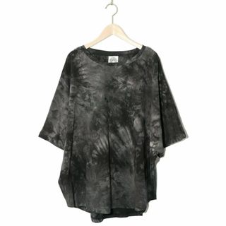 スカラー(ScoLar)のスカラー 142608 SCOLAR GARDEN柄 ムラ染めTシャツ(Tシャツ(半袖/袖なし))