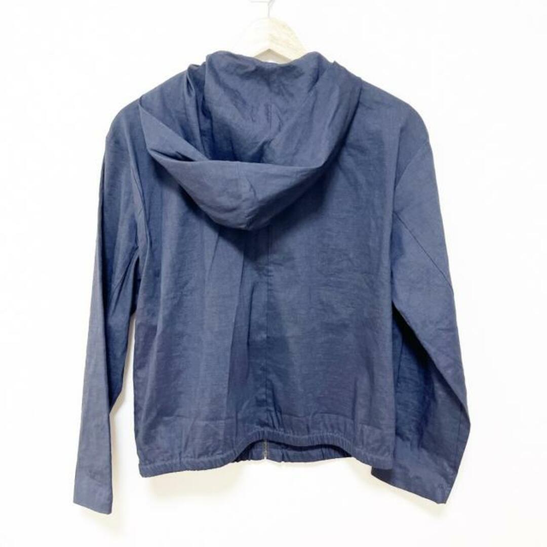 theory luxe(セオリーリュクス) ブルゾン サイズ38 M レディース - ダークネイビー 長袖/秋/春 theory luxe(セオリーリュクス) ブルゾン サイズ38 M レディース - ダークネイビー 長袖/秋/春