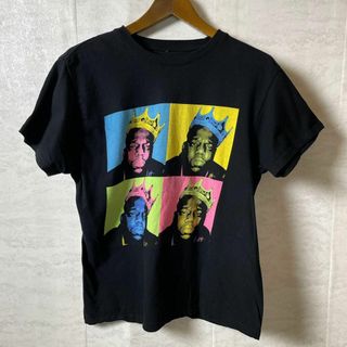 ミュージックティー(MUSIC TEE)の音楽系Ｔシャツ　ノトーリアズBIG　サイズＭ　半袖Ｔシャツ　ラップヒップホップ(Tシャツ/カットソー(半袖/袖なし))