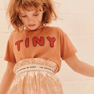 新品✦tinycottons TINYロゴ Tシャツ(6Y)