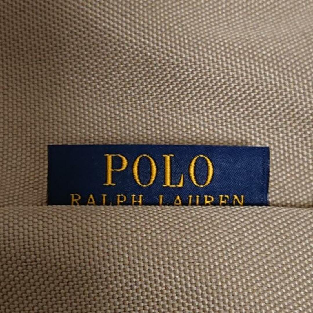 POLO RALPH LAUREN(ポロラルフローレン)のPOLObyRalphLauren(ポロラルフローレン) トートバッグ - ベージュ×ダークネイビー×マルチ クマ ナイロン レディースのバッグ(トートバッグ)の商品写真