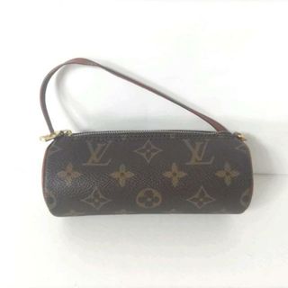 LOUIS VUITTON - LOUIS VUITTON(ルイヴィトン) ポーチ モノグラム - ダークブラウン パピヨン付属ポーチ モノグラム・キャンバス