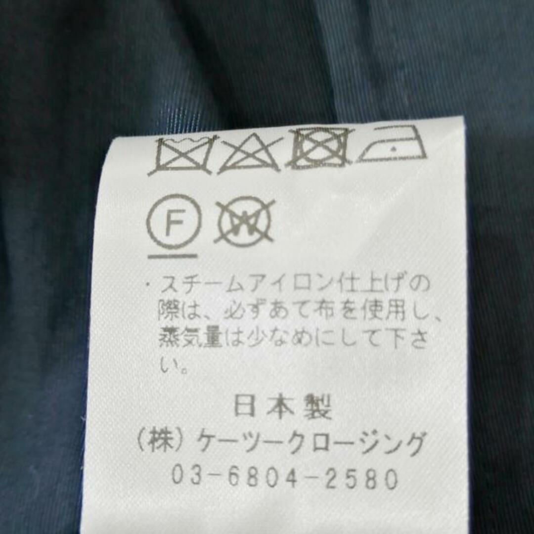 yori(ヨリ) コート サイズ36 S レディース美品 - ダークネイビー 長袖