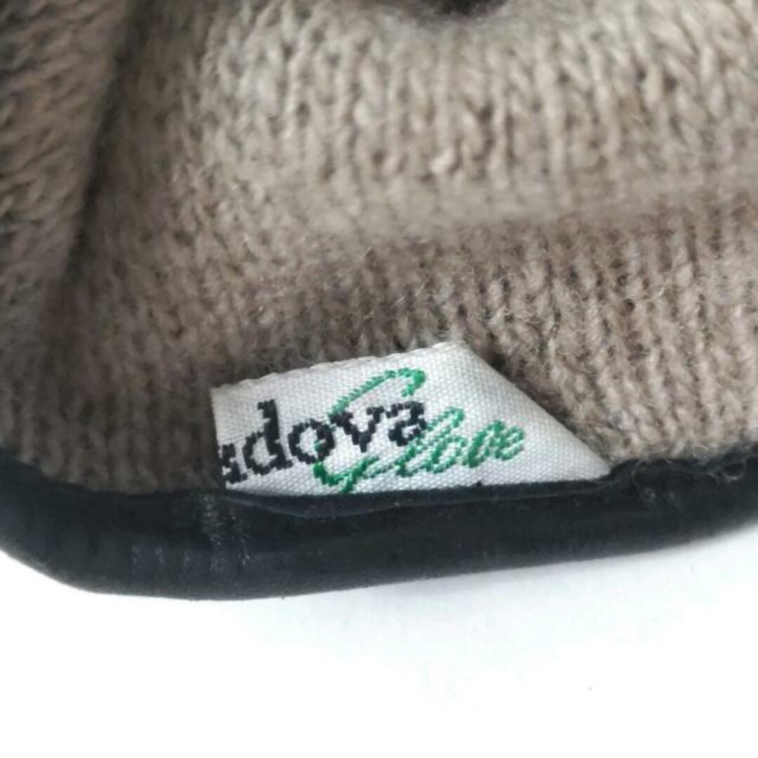 MADOVA(マドヴァ) 手袋 メンズ - 黒 レザー メンズのファッション小物(手袋)の商品写真