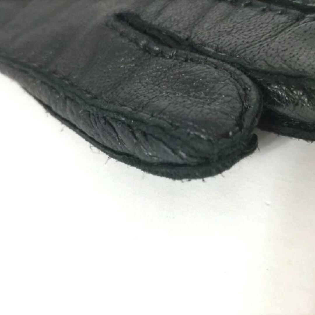 MADOVA(マドヴァ) 手袋 メンズ - 黒 レザー メンズのファッション小物(手袋)の商品写真