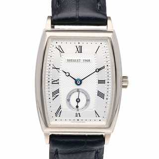 ブレゲ(Breguet)のブレゲ ヘリテージ トノーカンブレ 腕時計 時計 18金 K18ホワイトゴールド 8670BB12964 自動巻き ユニセックス 1年保証 Breguet  中古(腕時計)