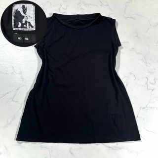 リックオウエンス(Rick Owens)の【美品】Rick Owens リックオウエンス　ノースリーブカットソー(Tシャツ(半袖/袖なし))