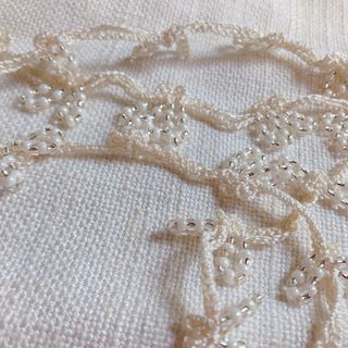 手編みレース　ネックレス(ネックレス)