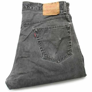 リーバイス(Levi's)の00s カナダ製 Levi'sリーバイス 505 ブラック デニムパンツ フェード w36 L30★SDP2575 オールド ジーンズ ストレート(デニム/ジーンズ)