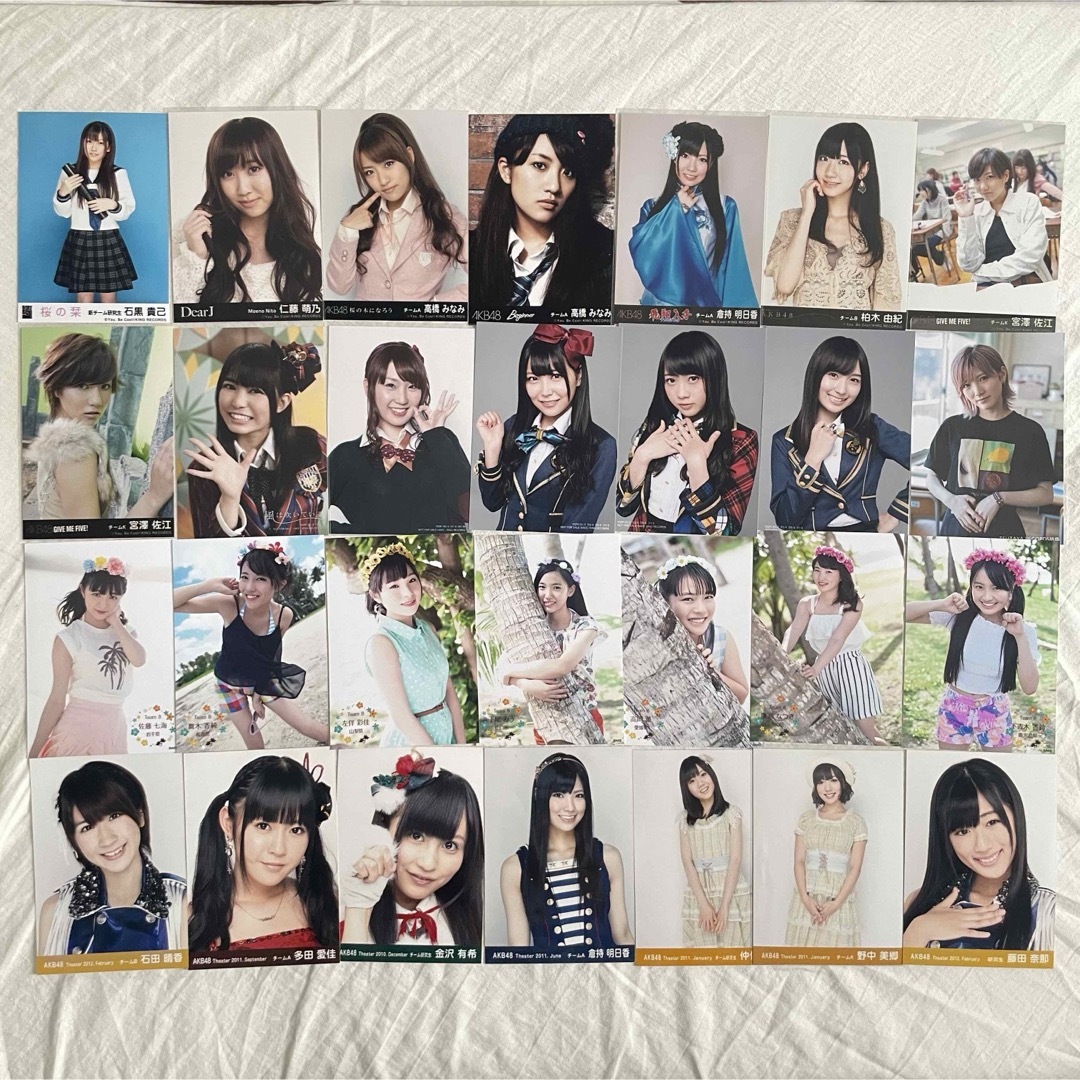 AKB48 SKE48 生写真 まとめ売り エンタメ/ホビーのタレントグッズ(アイドルグッズ)の商品写真