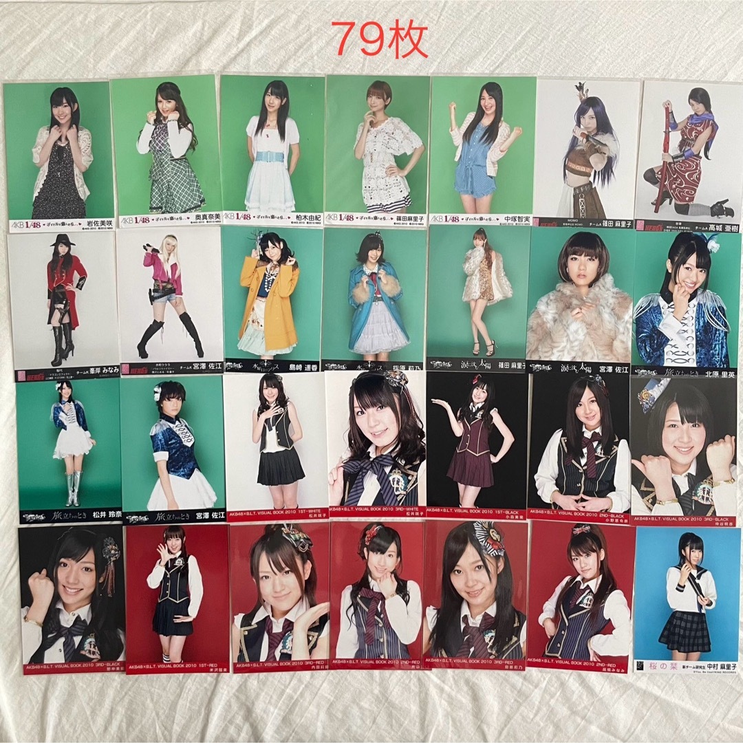 AKB48 SKE48 生写真 まとめ売り エンタメ/ホビーのタレントグッズ(アイドルグッズ)の商品写真