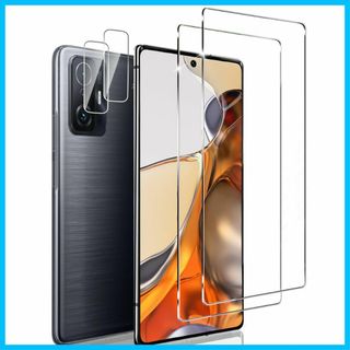 【人気商品】【2+2 セット】For Xiaomi 11T/11T Pro ガラ