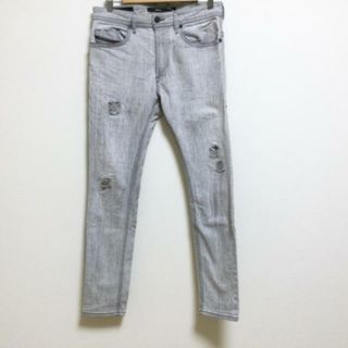 ディーゼル(DIESEL)のDIESEL(ディーゼル) ジーンズ サイズW30 メンズ THOMMER ライトグレー フルレングス/D.N.A./ダメージ加工(デニム/ジーンズ)