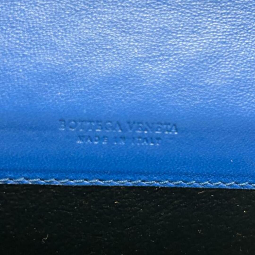 Bottega Veneta(ボッテガヴェネタ)のBOTTEGA VENETA(ボッテガヴェネタ) 長財布美品  イントレチャート ダークネイビー×ネイビー レザー レディースのファッション小物(財布)の商品写真