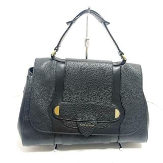 マークジェイコブス(MARC JACOBS)のMARC JACOBS(マークジェイコブス) ハンドバッグ - 黒 レザー(ハンドバッグ)