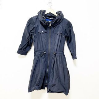 バーバリーブルーレーベル(BURBERRY BLUE LABEL)のBurberry Blue Label(バーバリーブルーレーベル) コート サイズ36 S レディース - ダークネイビー 長袖/フード内蔵/春/秋(その他)