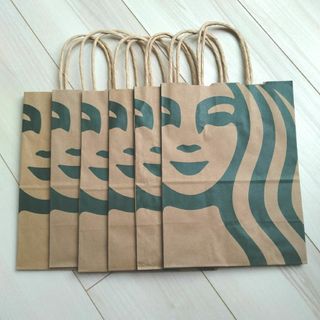 スターバックス(Starbucks)のSTARBUCKS　紙袋　6枚セット(ショップ袋)