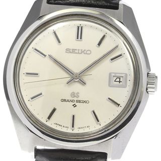 セイコー(SEIKO)のセイコー SEIKO 6145-8000 グランドセイコー ハイビート デイト 自動巻き メンズ _812484(腕時計(アナログ))