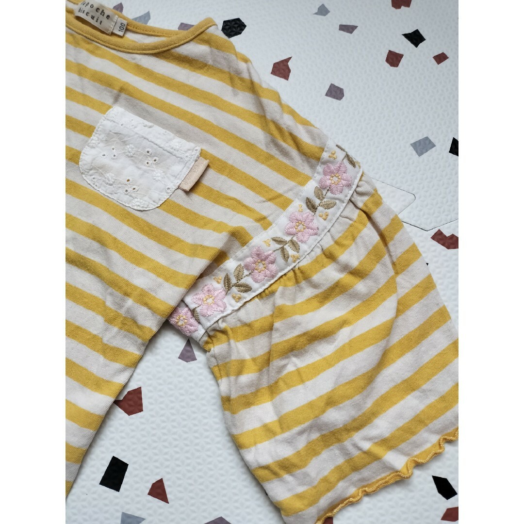 トップス100 キッズ/ベビー/マタニティのキッズ服女の子用(90cm~)(Tシャツ/カットソー)の商品写真