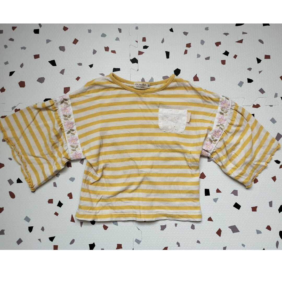 トップス100 キッズ/ベビー/マタニティのキッズ服女の子用(90cm~)(Tシャツ/カットソー)の商品写真