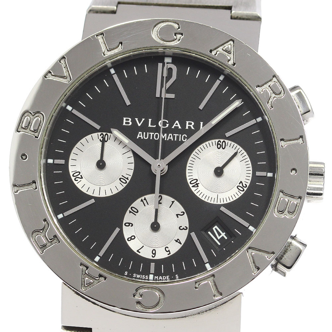 BVLGARI(ブルガリ)のブルガリ BVLGARI BB38SSCH ブルガリブルガリ クロノグラフ 自動巻き メンズ _800052 メンズの時計(腕時計(アナログ))の商品写真