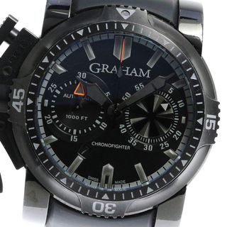 グラハム(GRAHAM)のグラハム GRAHAM 20VEB.B40A クロノファイター オーバーサイズ 自動巻き メンズ 保証書付き_813334(腕時計(アナログ))