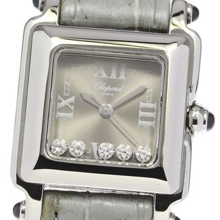 Chopard - ショパール Chopard 27/8892-23 ハッピースポーツ 5Pダイヤ クォーツ レディース _810774