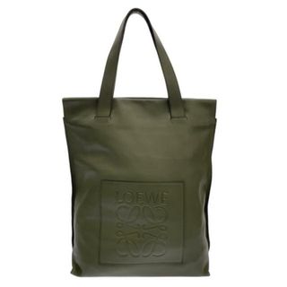 ロエベ(LOEWE)のLOEWE(ロエベ) ショルダーバッグ ショッパーバッグ 330.54.K01 ダークグリーン カーフレザー(ショルダーバッグ)