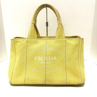 プラダ(PRADA)のPRADA(プラダ) トートバッグ CANAPA B1877B アナナス(イエロー) キャンバス(トートバッグ)