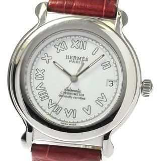Hermes - エルメス HERMES KP1.710 ケプラー デイト 自動巻き メンズ 箱・保証書付き_811886