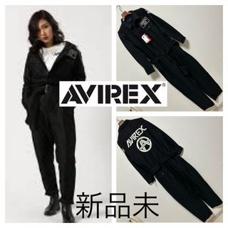 AVIREX - 新品未■AVIREX■オールインワン フライトスーツ ジャンプスーツ ツナギ F