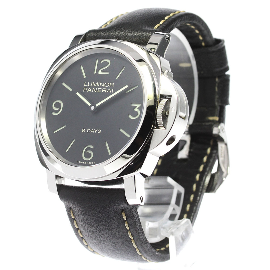 PANERAI(パネライ)のパネライ PANERAI PAM00560 ルミノールベース 8DAYS アッチャイオ 手巻き メンズ 良品 _812277 メンズの時計(腕時計(アナログ))の商品写真