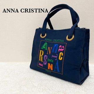 美品✨ANNA CHRISTINAアンナ クリスティーナハンドバッグトートバッグ(トートバッグ)